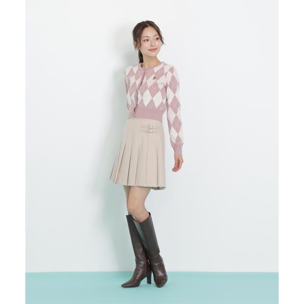 BEARシリーズ＞アーガイルカーディガン | ジル バイ ジル