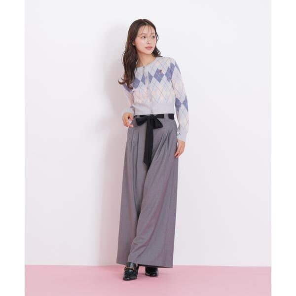 BEARシリーズ＞アーガイルカーディガン | ジル バイ ジル