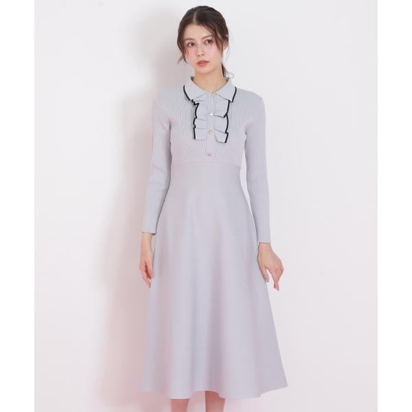 JILL by JILL STUART ビッグチェックニットワンピース M ビッグチェックニットワンピース | JILL by JILL STUART（ジル