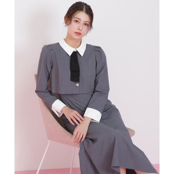 アシメカラーワンピース | ジル バイ ジル スチュアート(JILL by