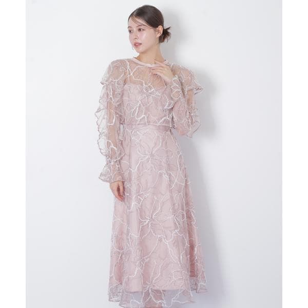 スパンコール付きレースワンピース | ジル バイ ジル スチュアート