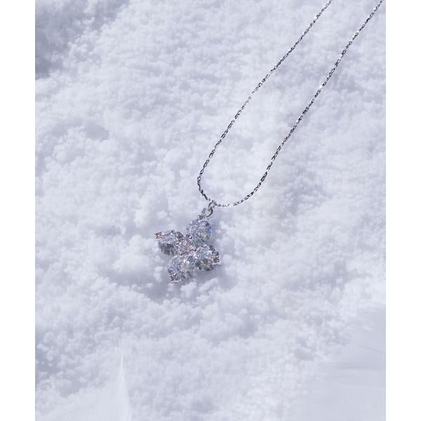 Cubic 大粒クローバーネックレス | ジル バイ ジル スチュアート(JILL