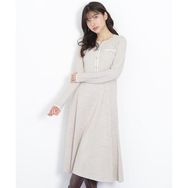 JILL by JILLSTUART ダブルカラーニットワンピース ダブルカラーニットワンピース | JILL by JILL STUART（ジル バイ ジル