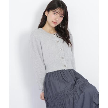 [^ԁF1256170008]ӂӂ̃tFU[fނɁA߂D荞񂾉؂₩ȃJ[fBKBtgɂ͊ۂ߂Ȉ炵n[g{^炢AK[[ȕ͋CvX܂By₩ŔǂAHD邾ŃR[fCɃtF~jɁBfC[gʂȓ܂ŁAL􂷂ACełBBeƖ̊֌WɂAFČꍇ܂B܂p\REX}[gtHȂǂ̊ɂA኱iƉ摜̃J[قȂꍇ܂B\߂Bi̐F́AiPi摜QƉBi摜̓Tv̂߁AFTCY̎dlɕύXꍇ܂̂ŁA\߂B