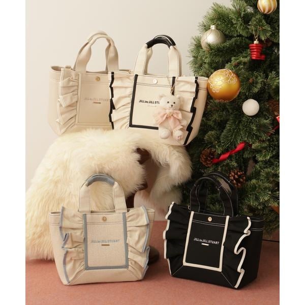 WEB限定：ビジューフリルトート | ジル バイ ジル スチュアート(JILL