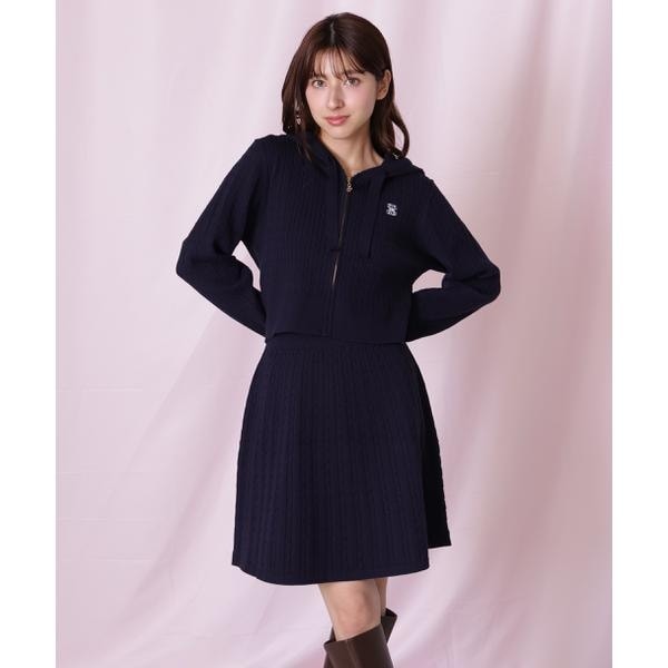 ファーティッペットニットセットアップ | ジル バイ ジル スチュアート