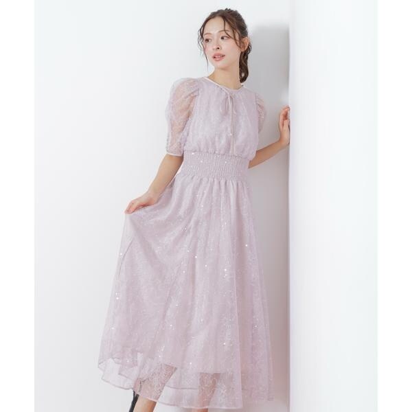 モールヤーントリミングニットワンピース | ジル バイ ジル