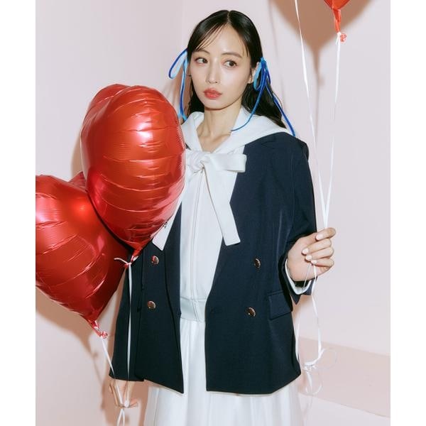 リラクシーセットアップシリーズ＞ダブルブレストジャケット