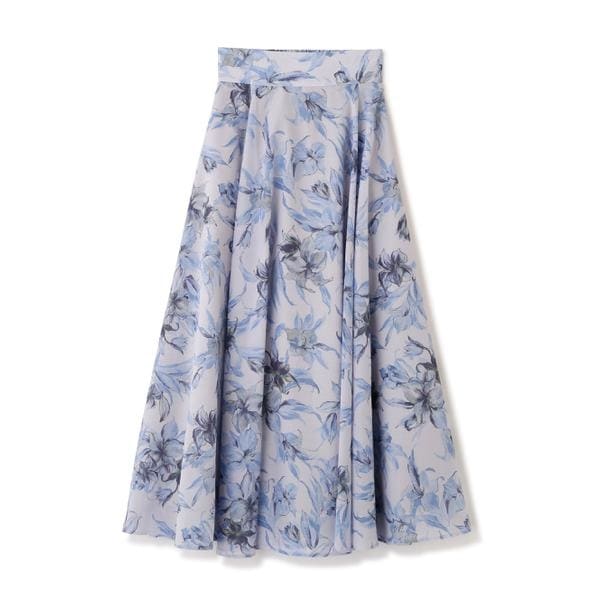 セット＊配色ステッチアーガイル柄ニット&裾レーススウェードプリーツ