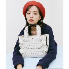 バレンタインフリルトートバッグ