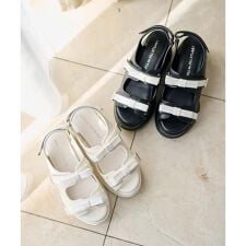 ダブルリボンサンダル