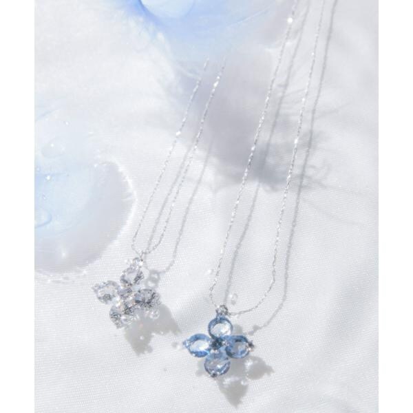 Cubic 大粒クローバーネックレス | ジル バイ ジル スチュアート(JILL