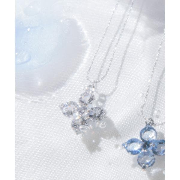 Cubic 大粒クローバーネックレス | ジル バイ ジル スチュアート(JILL
