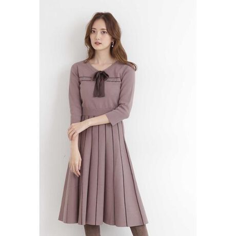 ジルスチュアートシフォンワンピース JILLSTUART - JIL STUART 定価3万  