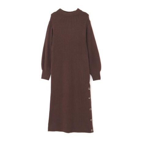 リブハイネックサイドボタンニットワンピース フリーズマート Free S Mart ファッション通販 マルイウェブチャネル