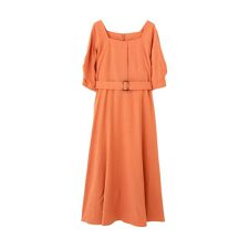 ワンピースドレス オレンジ系の通販 ファッション通販 マルイウェブチャネル