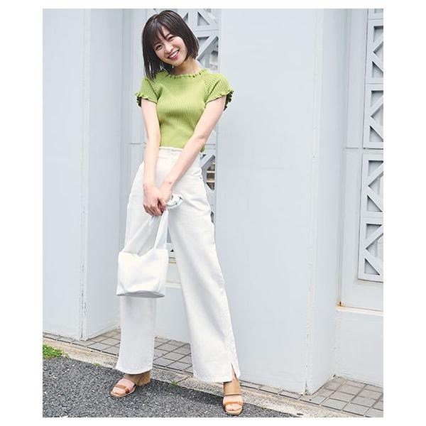 SUKALA リブデニムショートキャミソール （L ネイビー） TOPS