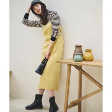 サイドホールジャンパースカート