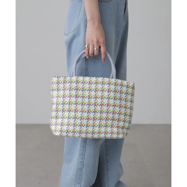【Aritzia】大人カジュアル☆軽量 サマートートバッグ Aritziaアリツィア Awayday ラフィア風トートバッグ 大容量 軽量