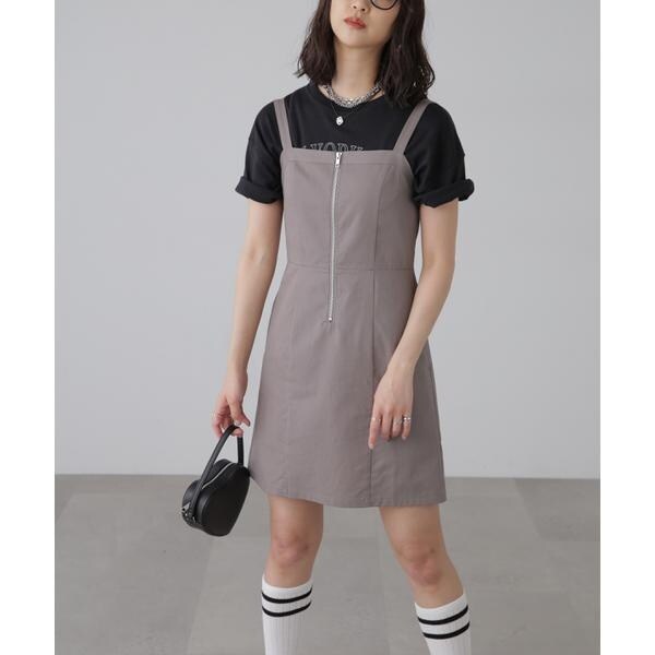 フロントジップミニジャンスカ | フリーズマート(Free's Mart