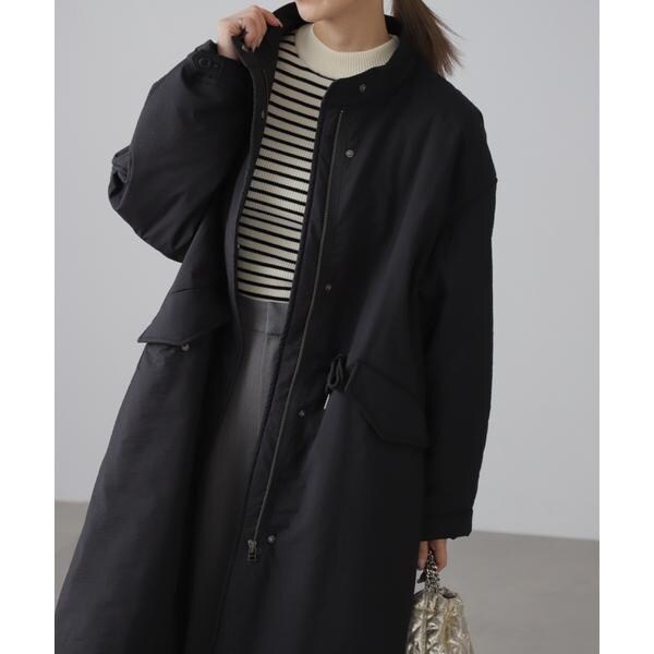 美品⭐︎ロペピクニック⭐︎JAPAN FABRICスタンドカラーロングコート ROPE' PICNIC｜JAPAN FABRICスタンドカラーロングコート