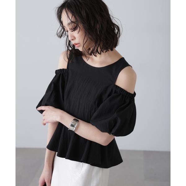 バルーン袖ペプラムブラウス | プロポーション ボディ