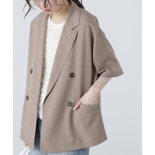 半袖オーバーサイズジャケット