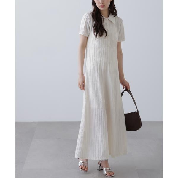 カットジャガードポロワンピース | フリーズマート(Free's Mart