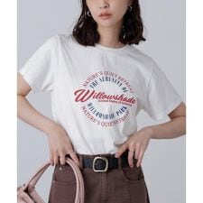 サークルロゴプリントTシャツ