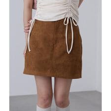 合皮ミニスカート
