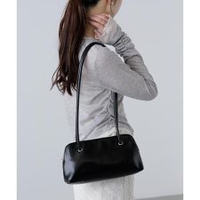 ロングショルダー横長バッグ