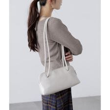 ロングショルダー横長バッグ