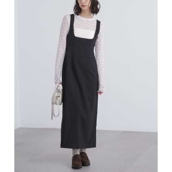 ワッシャーティアードノースリーブワンピース | フリーズマート(Free's