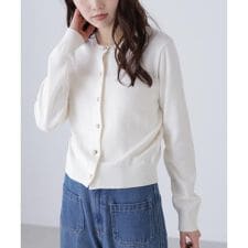 ハートボタンニットカーディガン