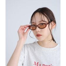 オーバルサングラス