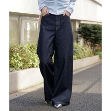 〈SOMETHING〉LISAワイドデニムパンツ XS別注