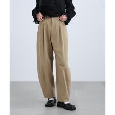 [低身長サイズ／Sシリーズ]ウォッシュドチノカーブパンツ