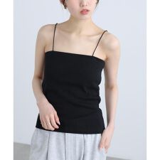 [接触冷感][UV加工]カップ付きベアキャミソール