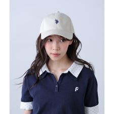 〈U.S. POLO ASSN.〉ツイルキャップ