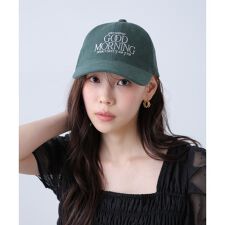 ロゴ刺繍キャップ