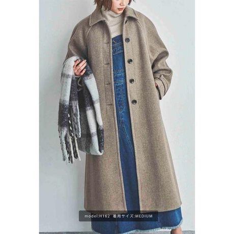 Sシリーズ対応商品》◇ジャージメルトンステンカラーコート | フリーズ  