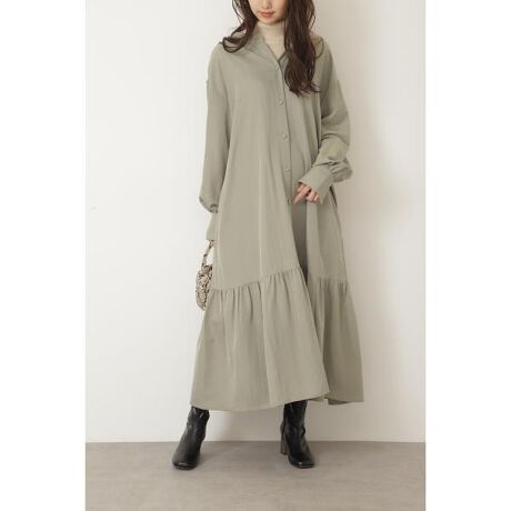 ペプラムロングガウンワンピース フリーズマート Free S Mart ファッション通販 マルイウェブチャネル