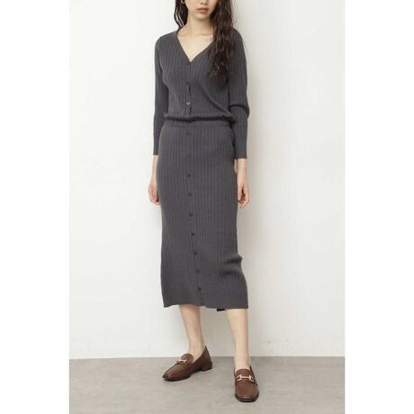 ウォームストレッチリブフロントボタンワンピース フリーズマート Free S Mart ファッション通販 マルイウェブチャネル To607 142 01