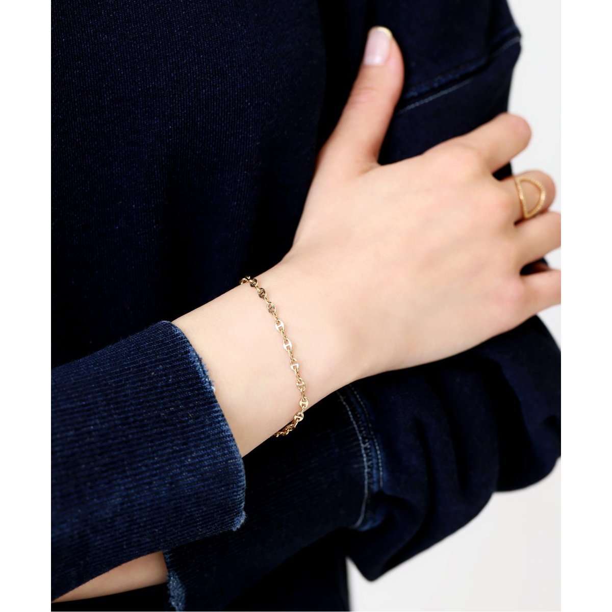 タングルチェーンブレスレット K10 | リラバイスピック＆スパン(Lilas