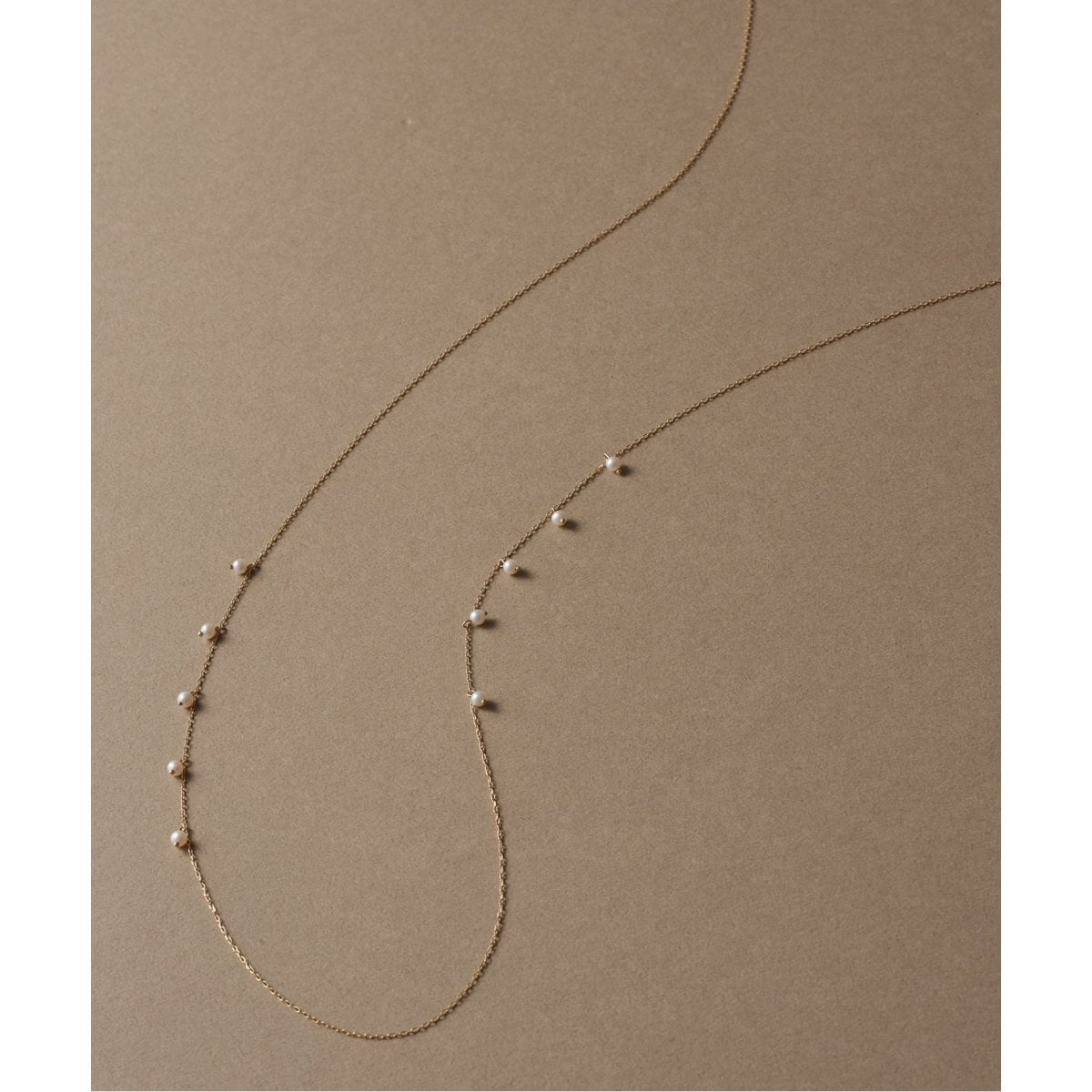 K10リラLilasスピックアンドスパン　スライスルビー ネックレス K10リラLilasスピックアンドスパン スライスルビー ネックレス