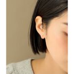 ダイヤ10mmバーピアス K10（両耳） | リラバイスピック＆スパン(Lilas 