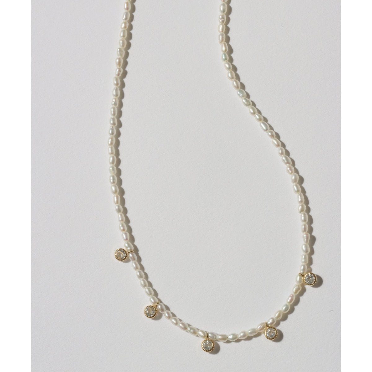 Lilas バイスピック＆スパン　インディゴパール6mm1粒ネックレス K10 インディゴパール6mm1粒ネックレス K10 | リラバイスピック