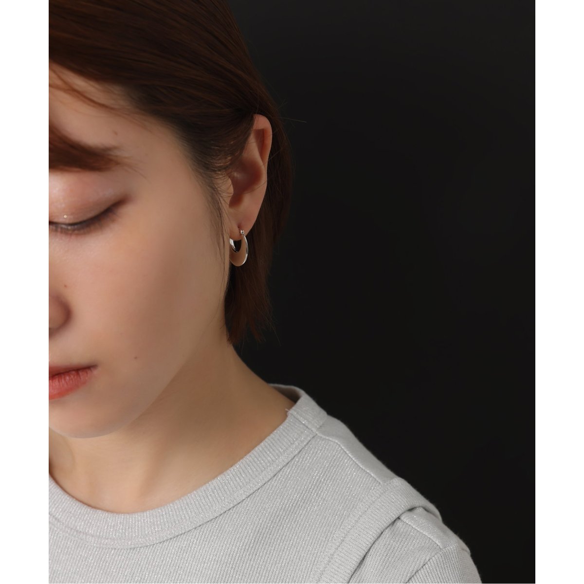 【SAMH by LILAS】ムーンピアス SV（両耳） SAMH by LILAS】ムーンピアス SV（両耳）（ピアス（両耳用