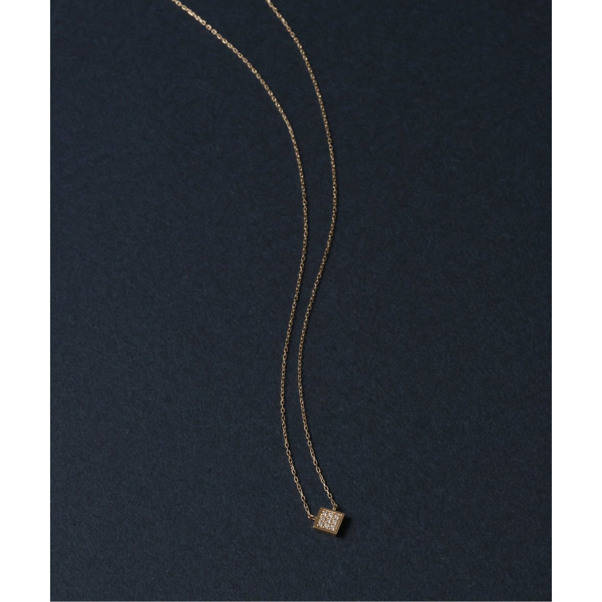 ロムバスパヴェダイヤ50cmネックレス K10 | リラバイスピック ロムバスパヴェダイヤ50cmネックレス K10 | リラバイスピック