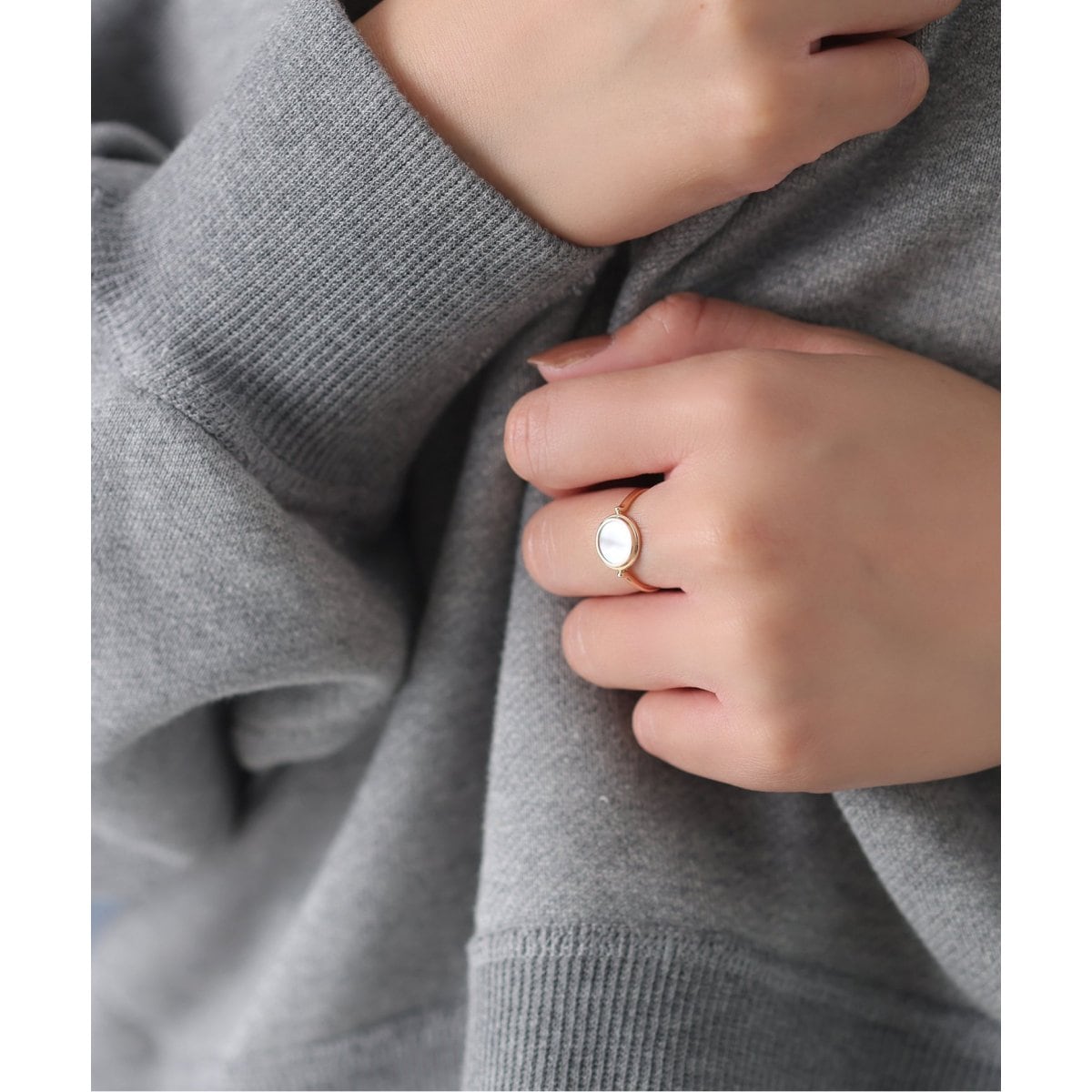 K10サファイア／クォーツ／シェルリング | アガット(agete) | マルイ